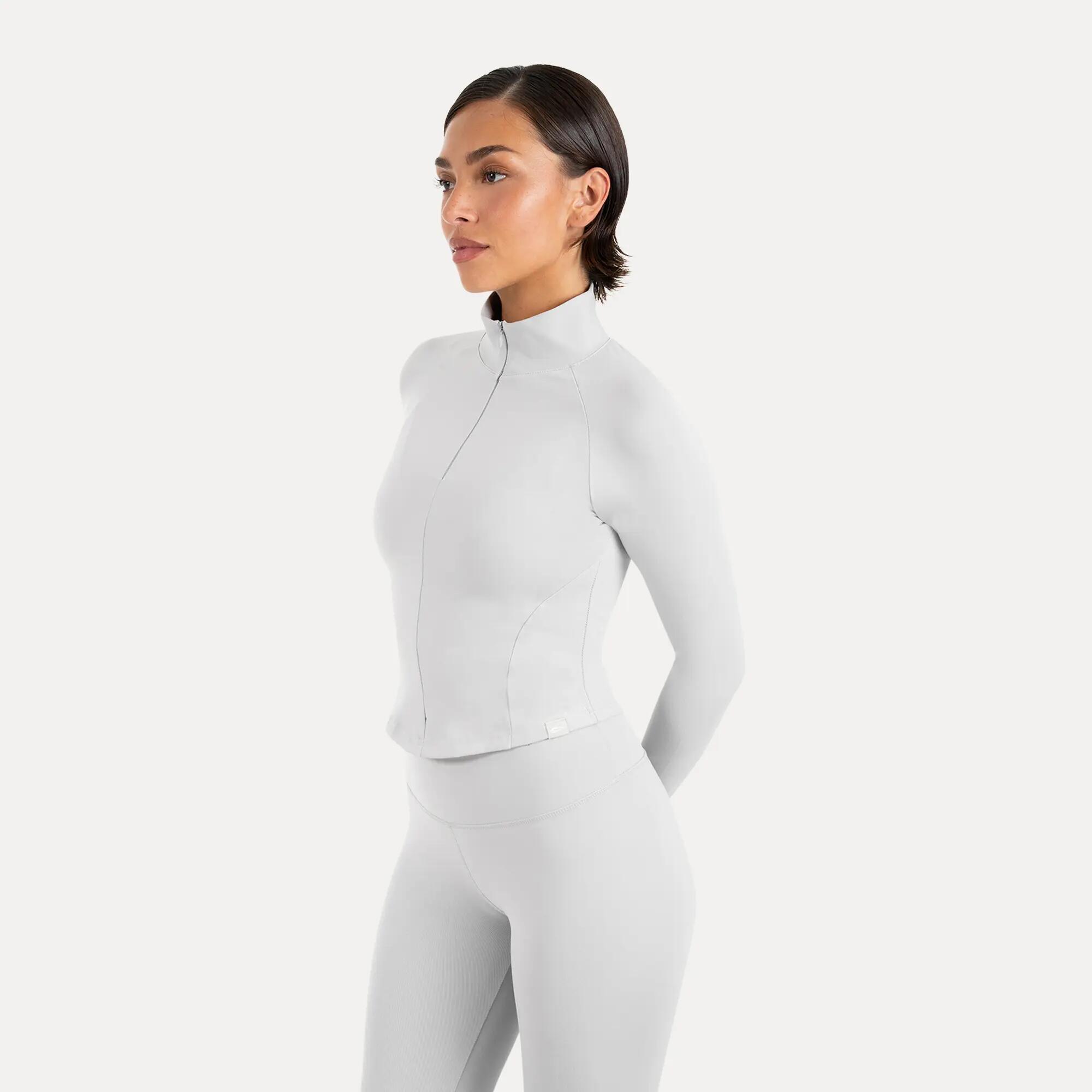 Damen Trainingsjacke Nuvolis Grau 2/6