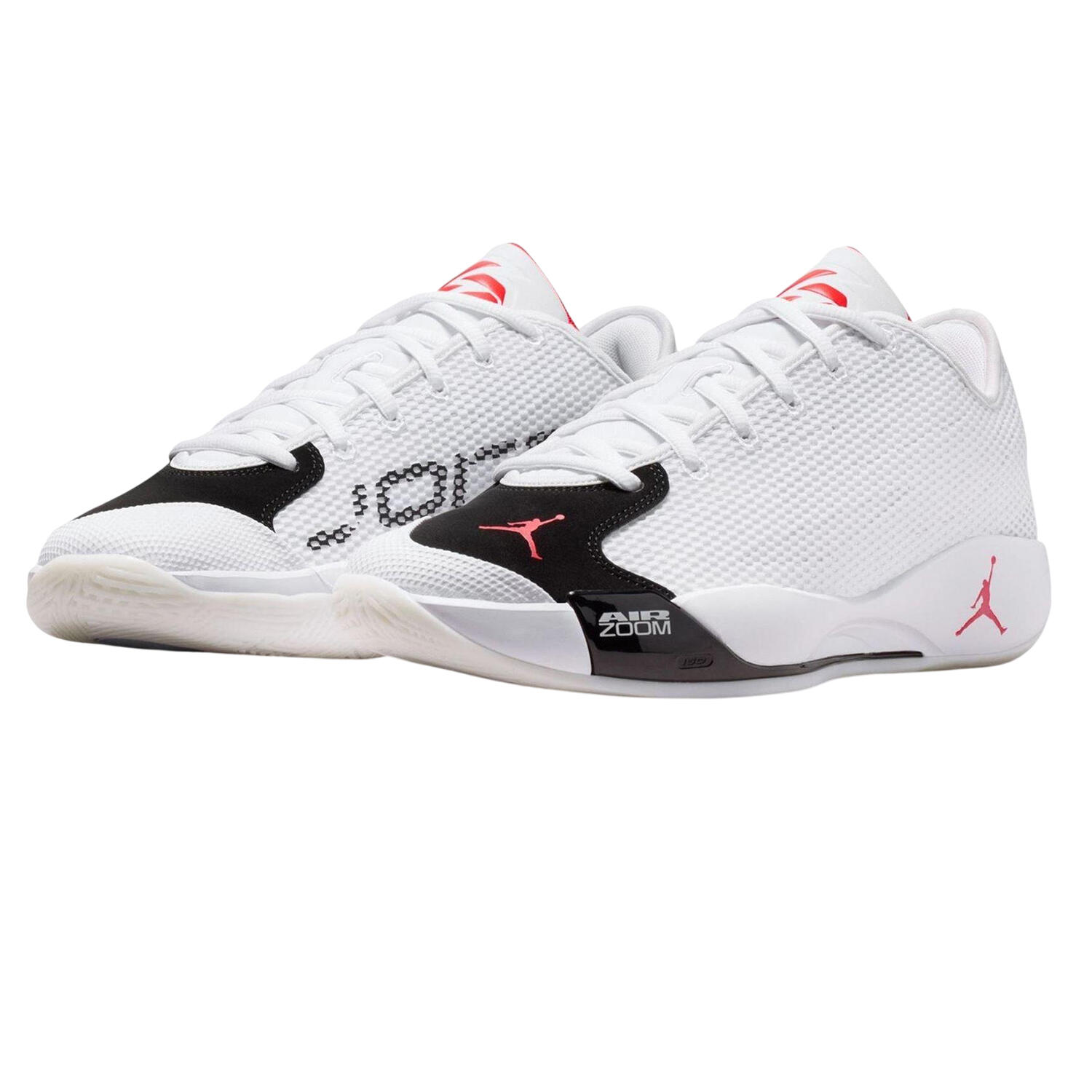 Mens Luka 77 Basketball Shoes (White/Crimson Red) 4/4