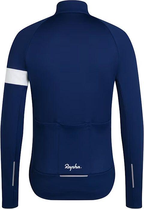 Rapha Core Winter Long Sleeve Jacket Azul/Branco 2/4
