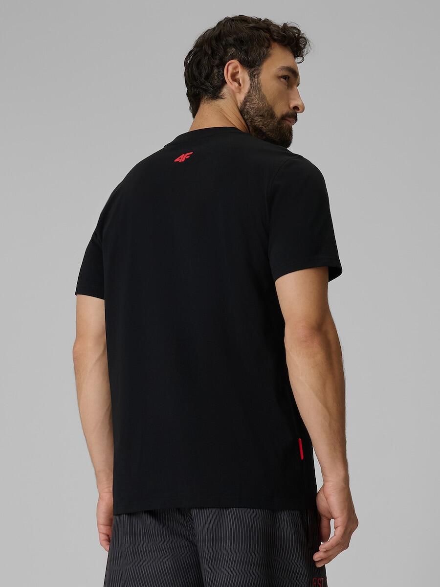 T-shirt bawełniany męski 4F 4FRSS26TTSHM4039 2/7