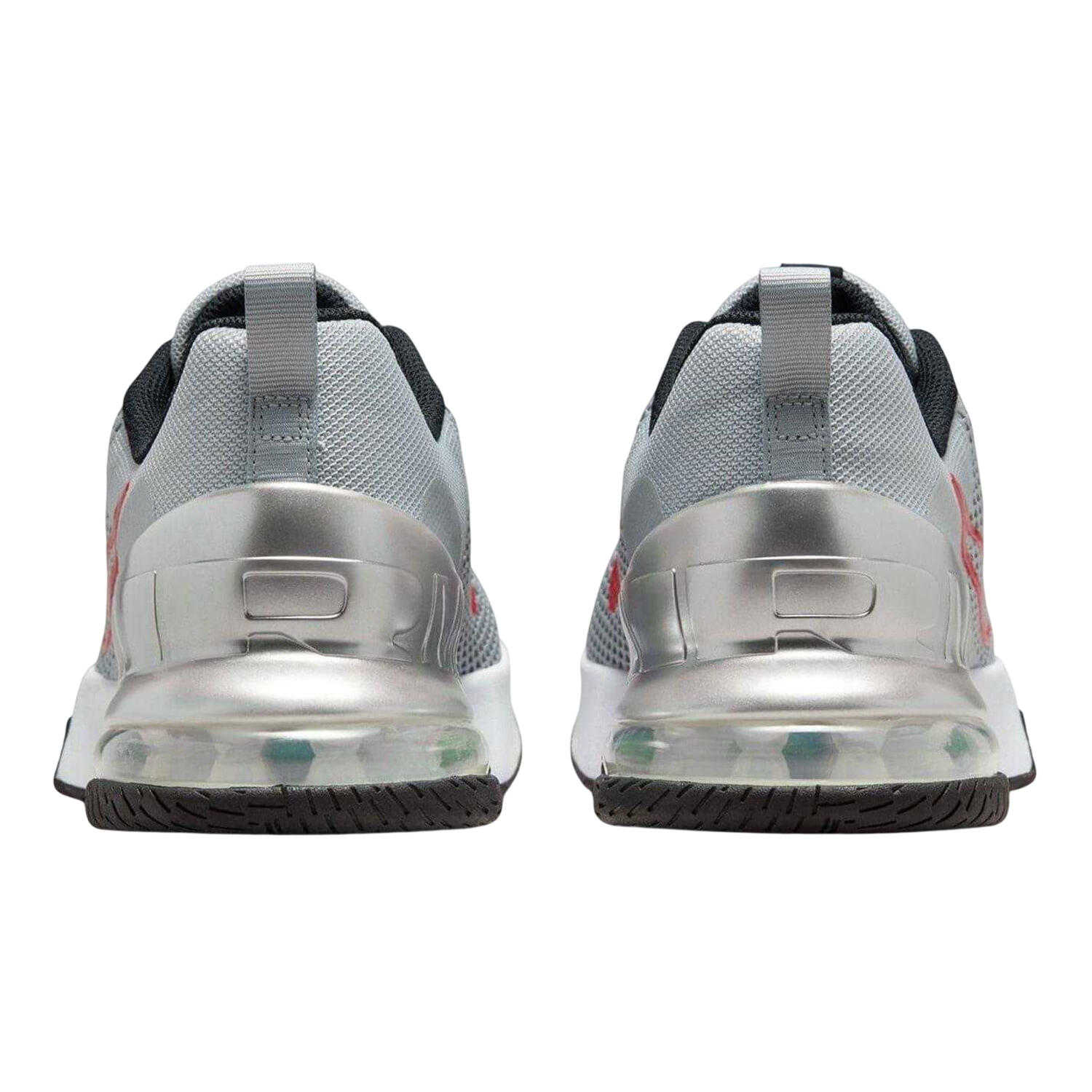 "Alpha" Sneaker für , Luftgepolstert Herren Silber/Rot 2/4