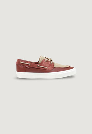 MEN'S Turnschuhe 2-Eyelet Boat Shoe braun