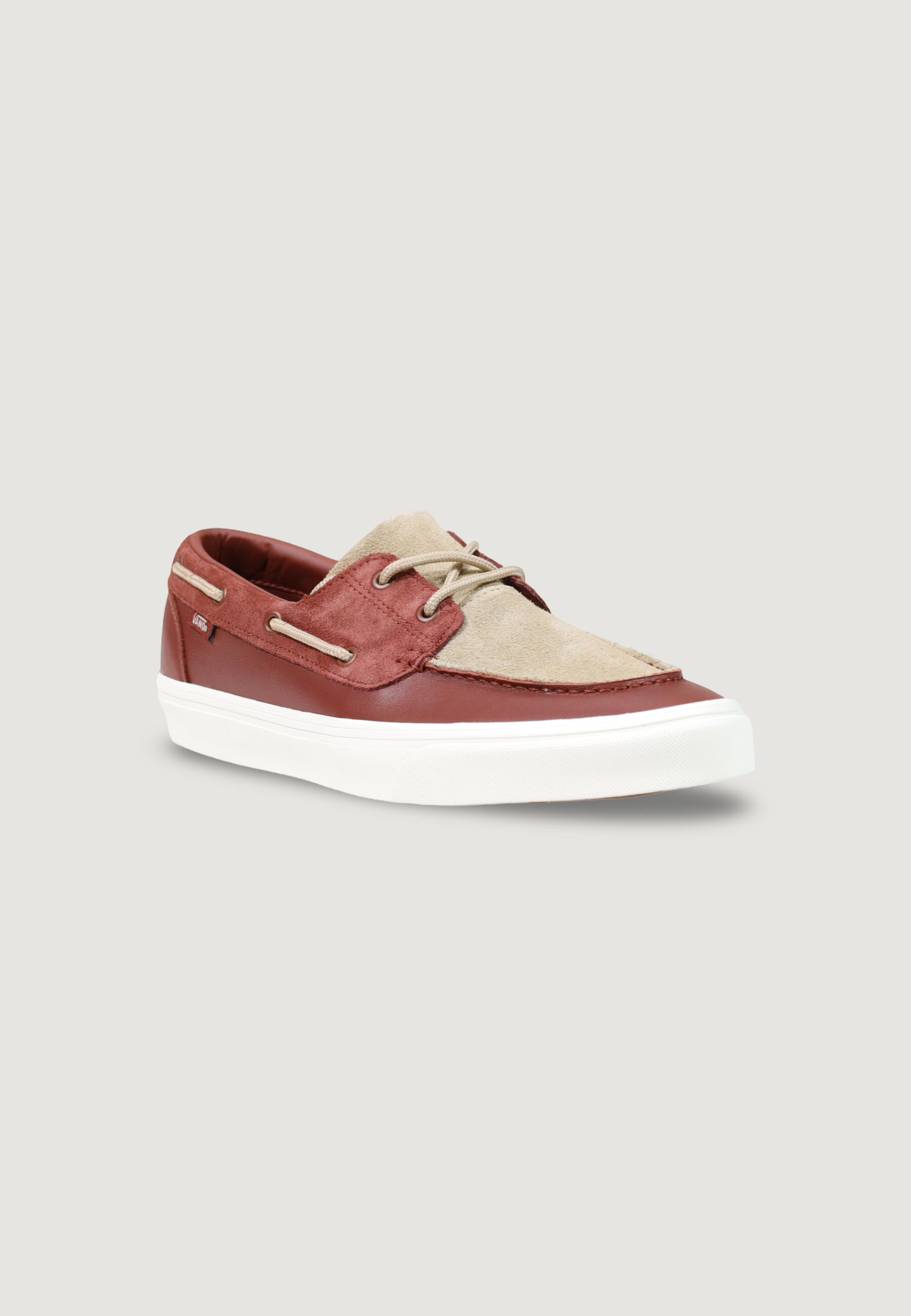 baskets 2-Eyelet Boat Shoe HOMME marron 2/5