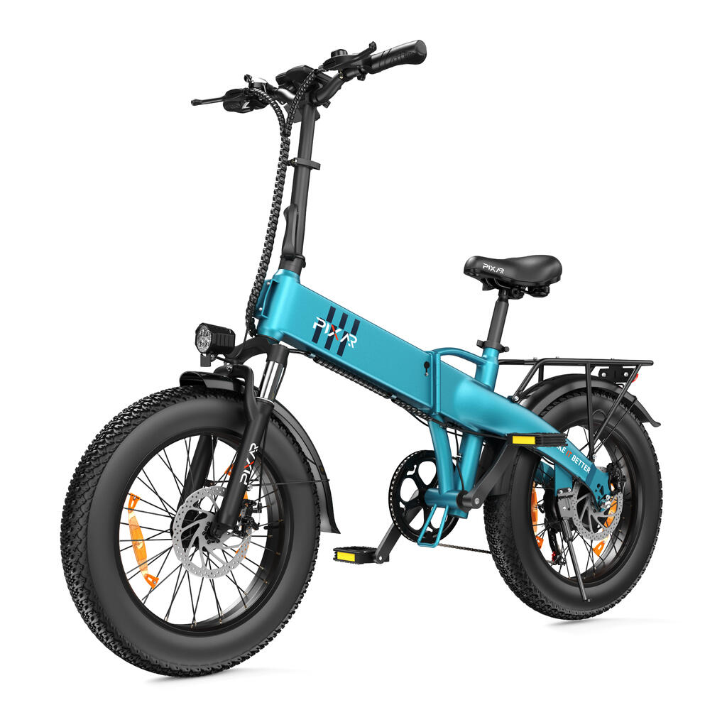 PIXAR F2 Folding Electric Bike with 48V 15AH Battery, 7-Speed Shimano