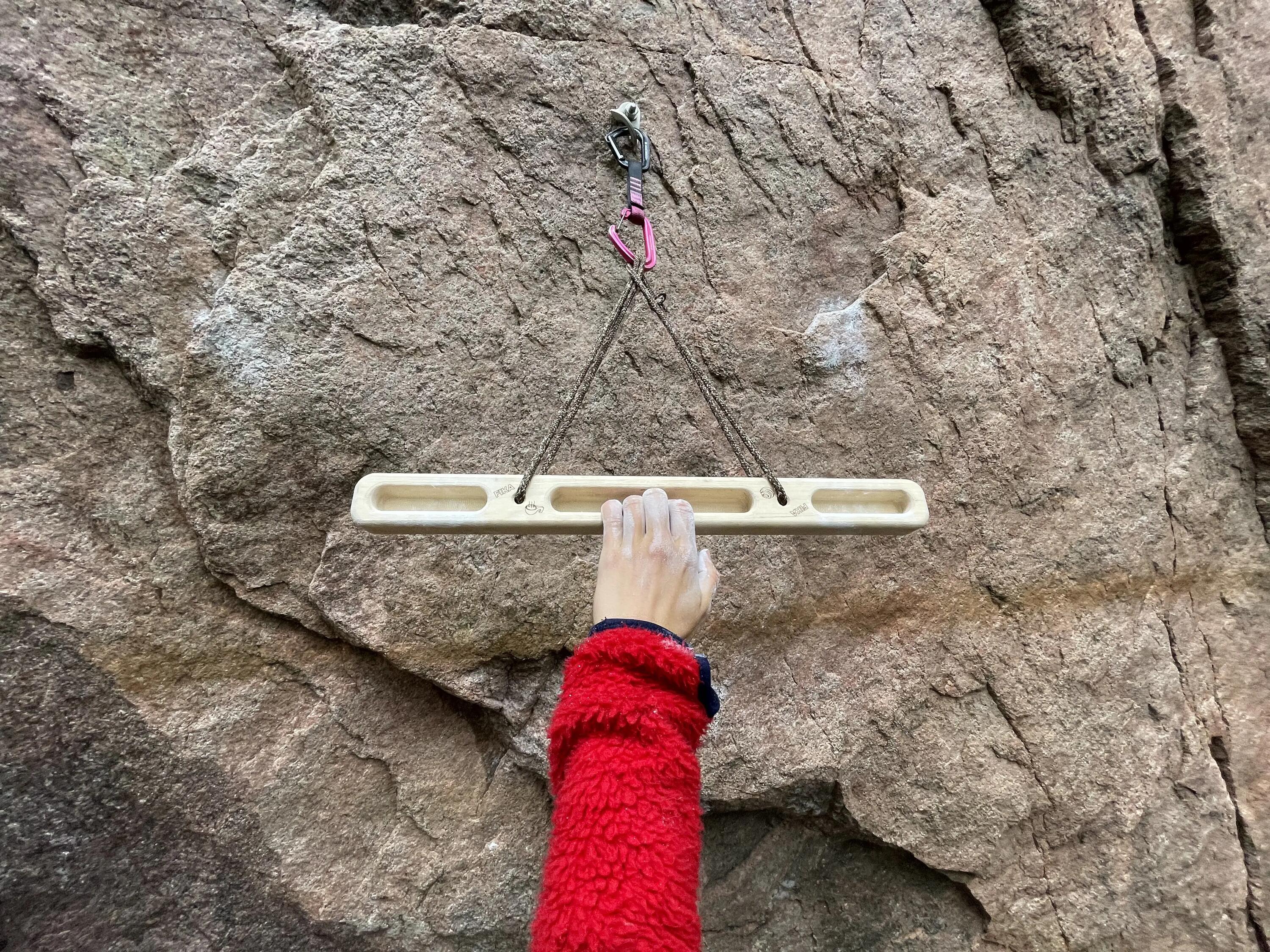 Pinnbröd - Poutre d'escalade portable | Hangboard 4/8