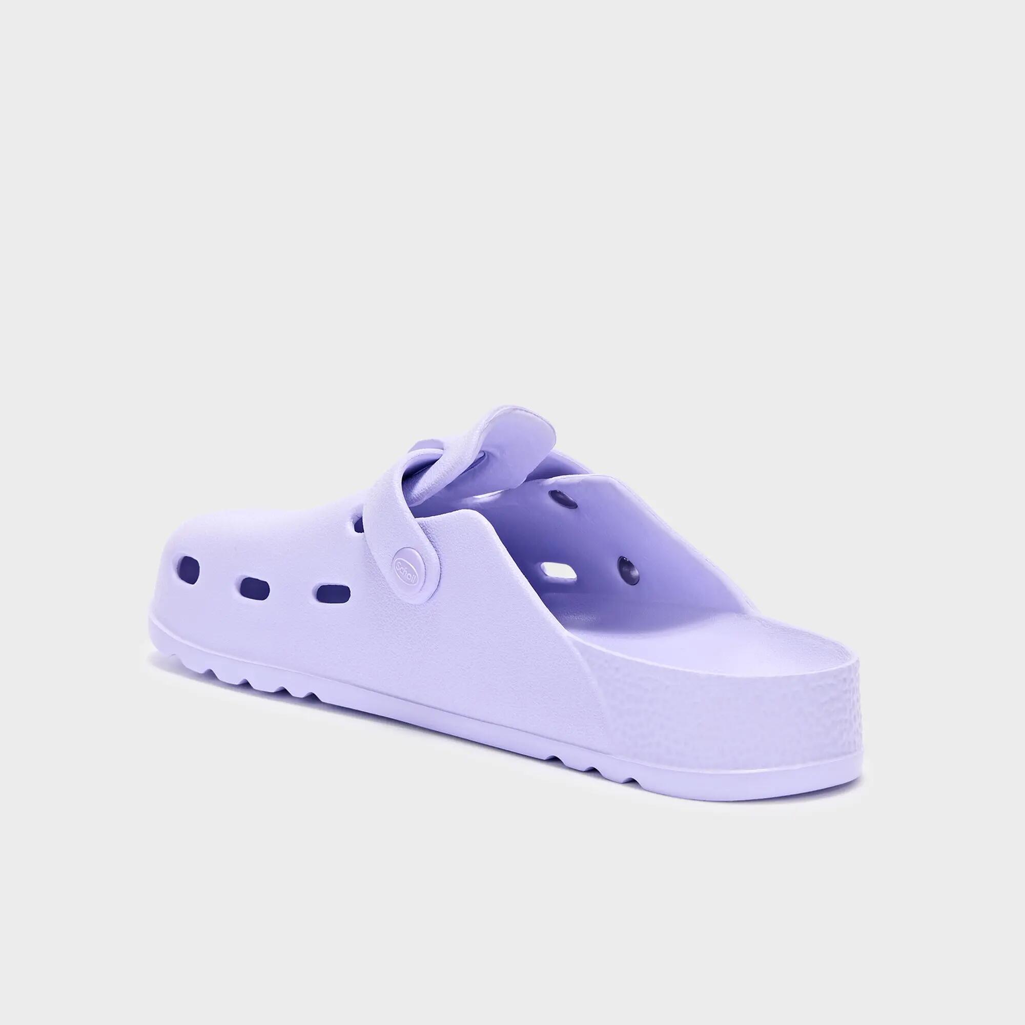 Damen Schwimmen Badelatschen Bahia Clog Helllila 4/4