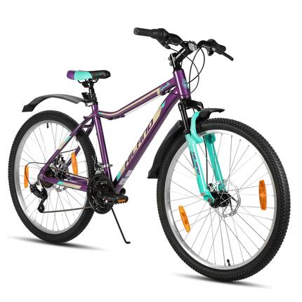 Dames MTB Mountainbike 26/27.5 inch 18V Lage Instap Schijfrem