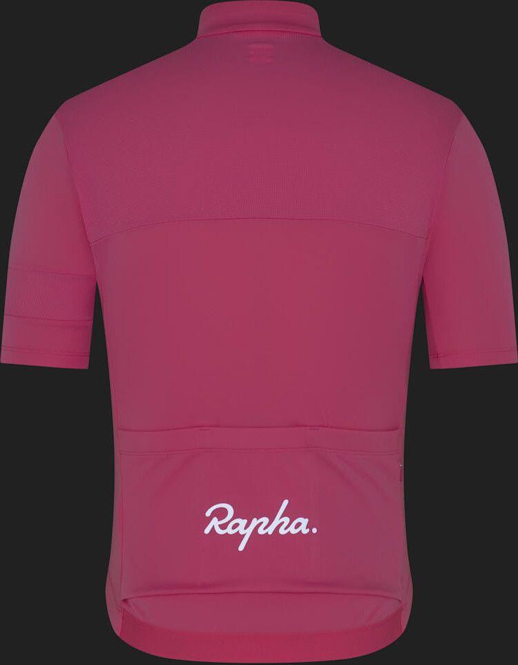 Maillot Manches Courtes Rapha Brevet Element Rose Homme 6/7