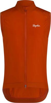 Heren rapha core oranje mouwloos vest