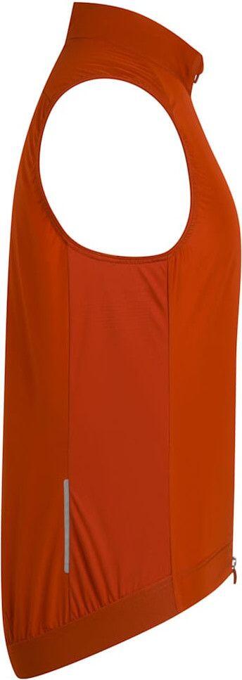 Heren Rapha Core oranje mouwloos vest 3/4