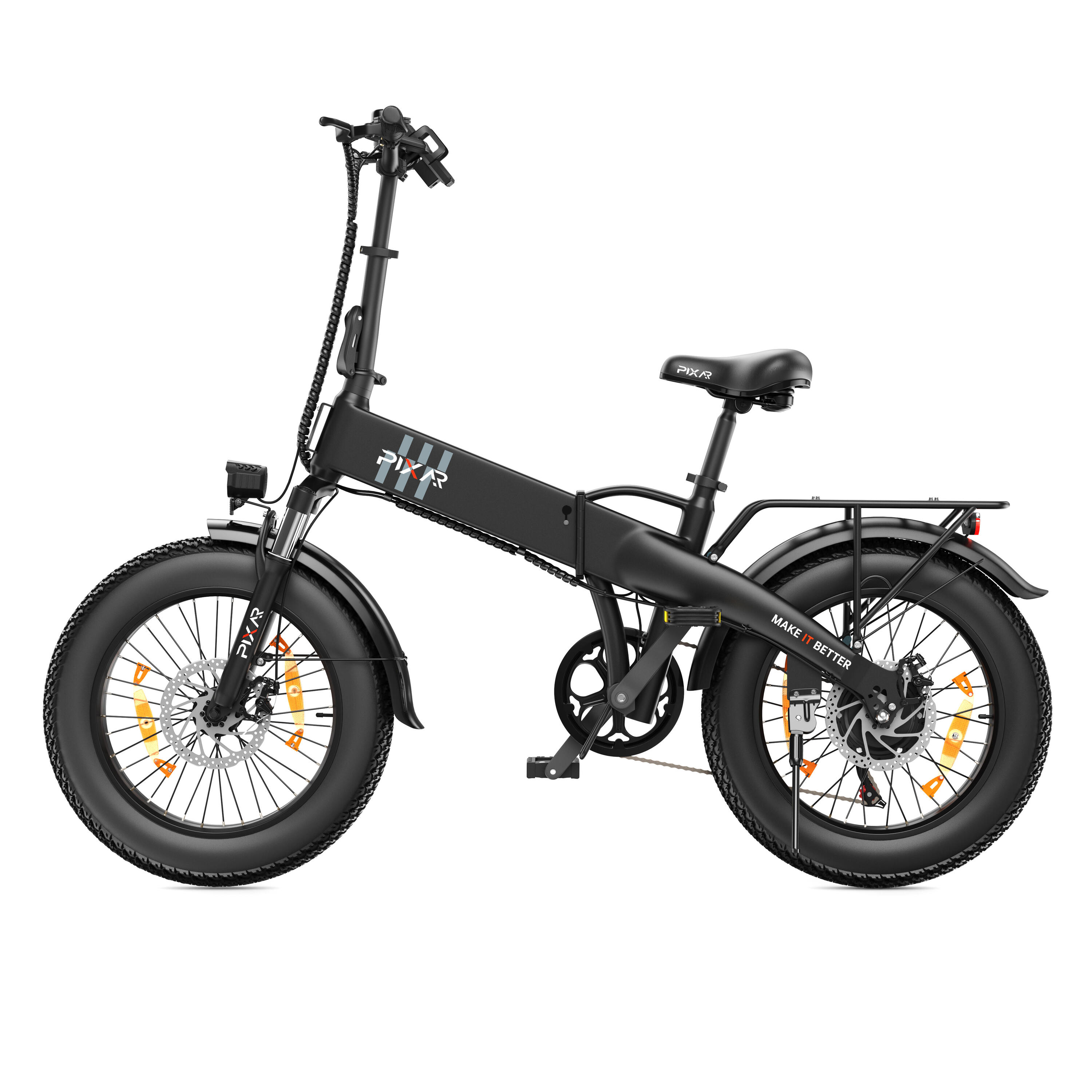 Bicicleta eléctrica plegable PIXAR F2 con Shimano de 7 velocidades 2/7