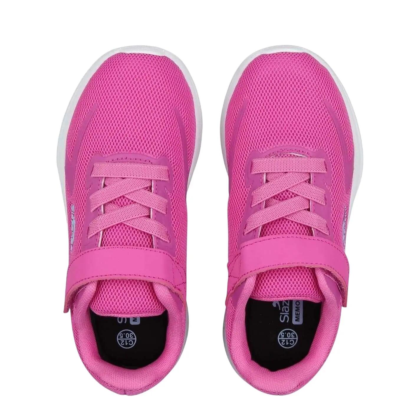 "Assent" Sneaker für , Klettverschluss Kinder Pink/Weiß 4/4