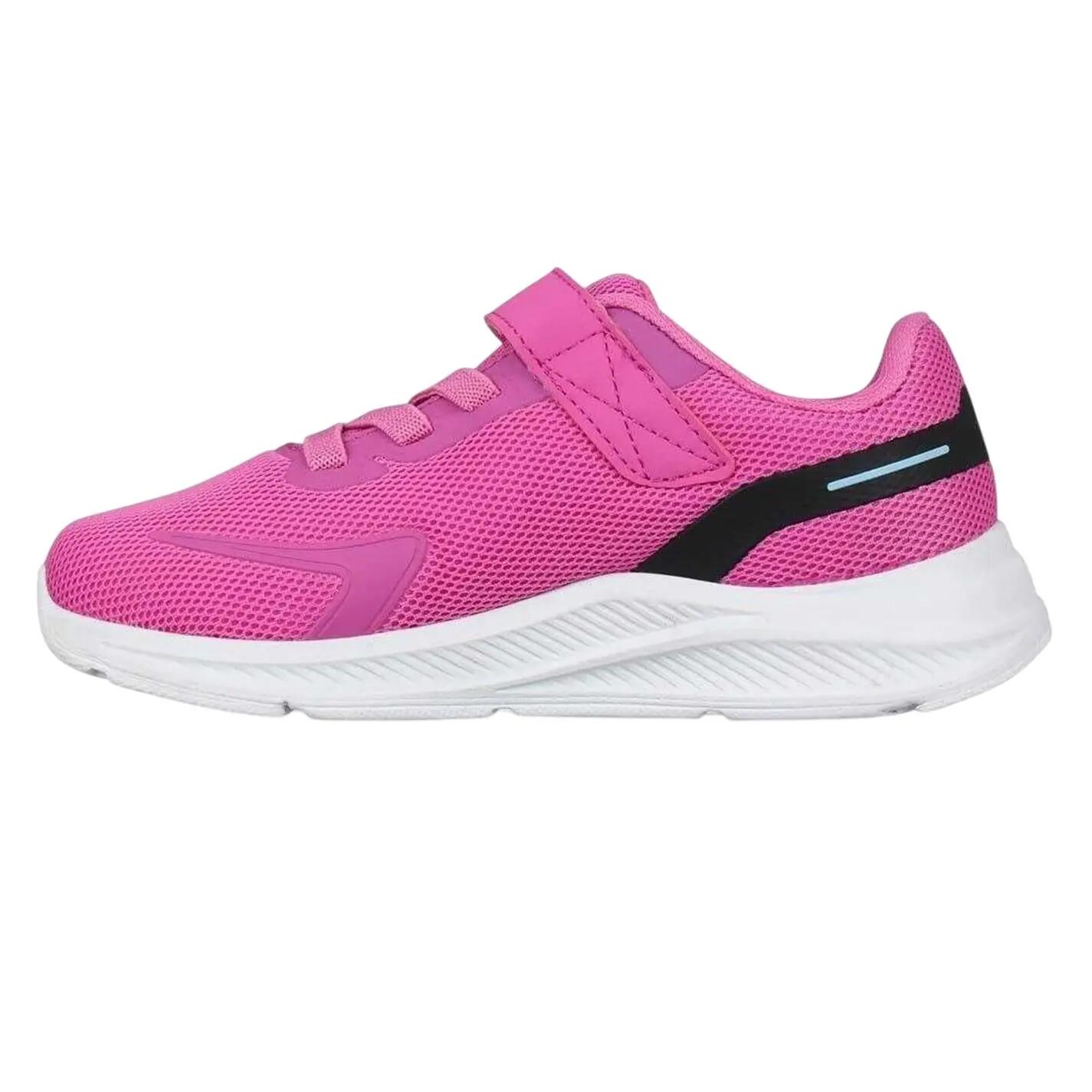 "Assent" Sneaker für , Klettverschluss Kinder Pink/Weiß 3/4