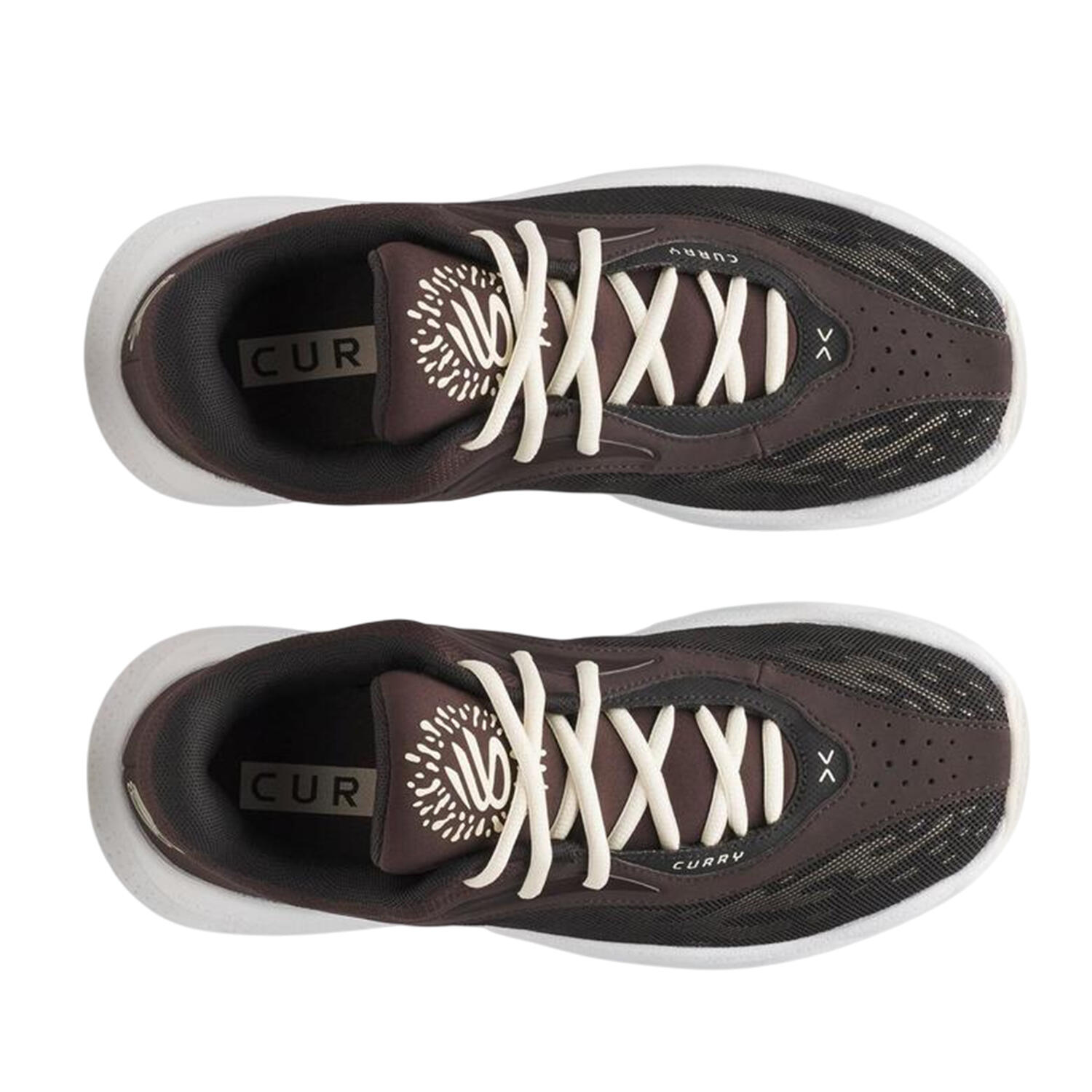 Zapatillas Deportivas Curry Splash 25 Balón de Baloncesto para Hombre Marrón, 3/4