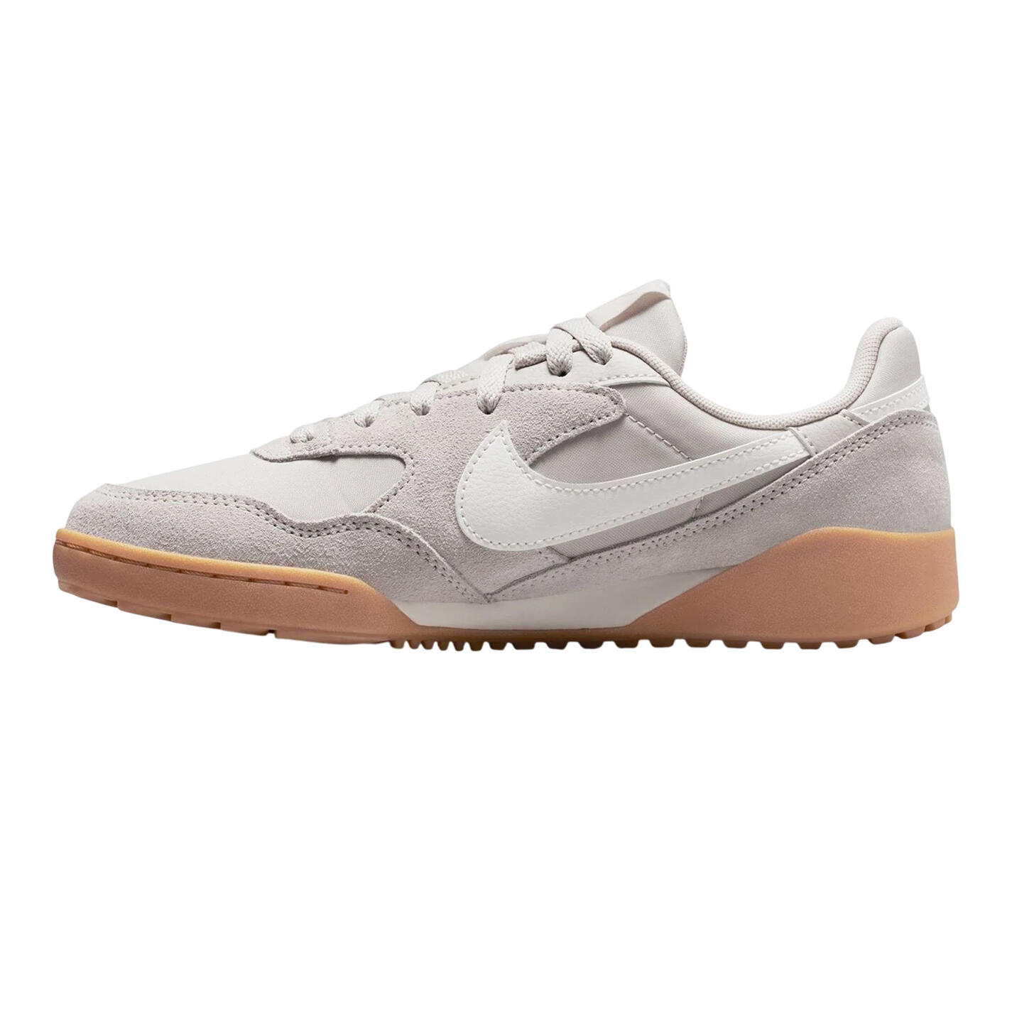 Womens/Ladies Manta Suede Panel Shoes (Greystone) 3/4