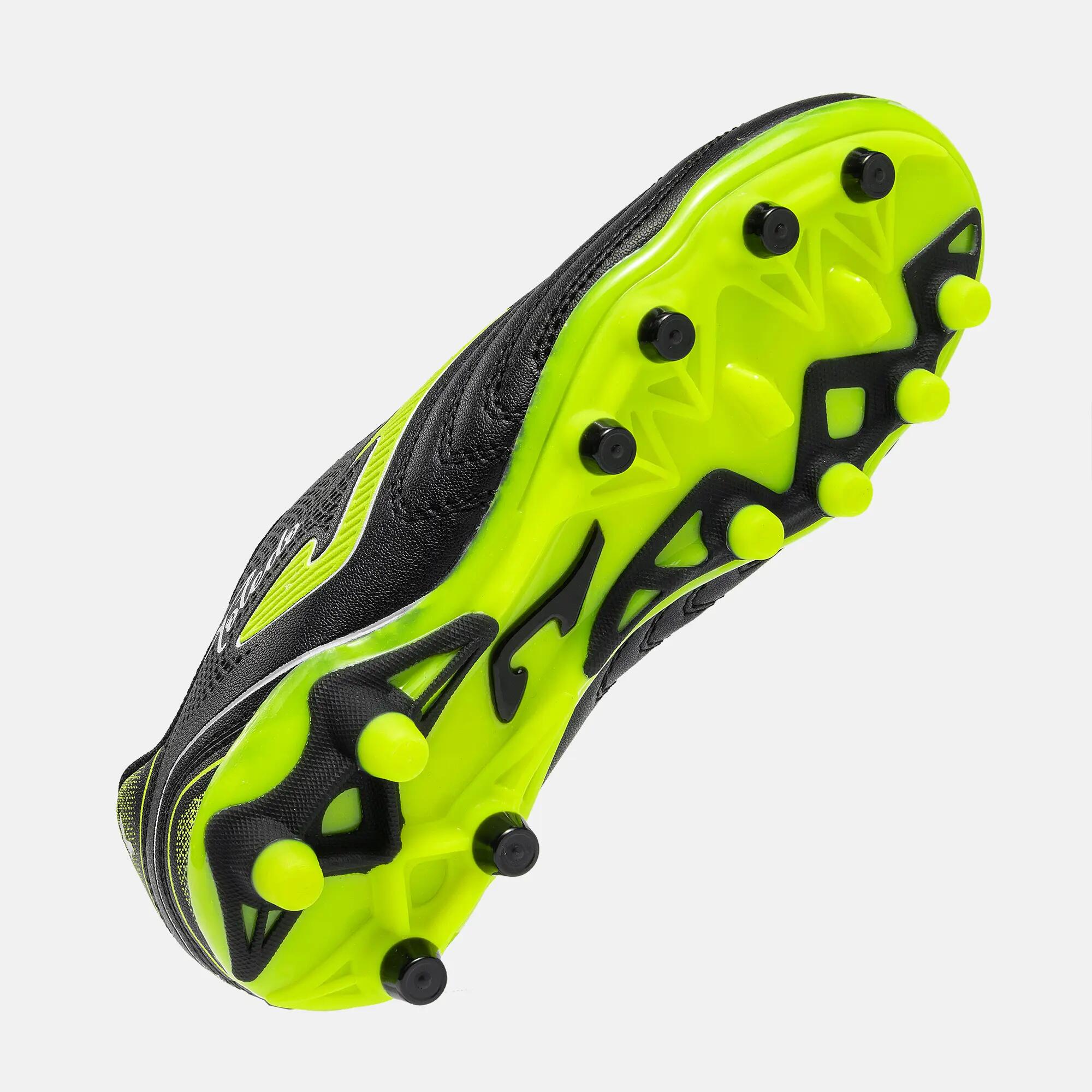 Botas Fútbol Fútbol Niños Joma Toledo Jr 26 FG Negro 3/3