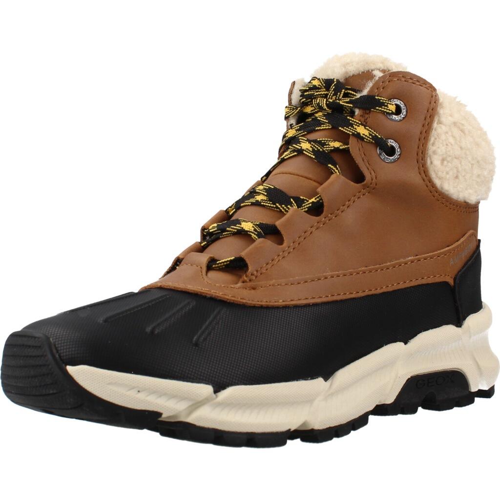 Buty GEOX J FLEXYPER PLUS BOY Brązowy