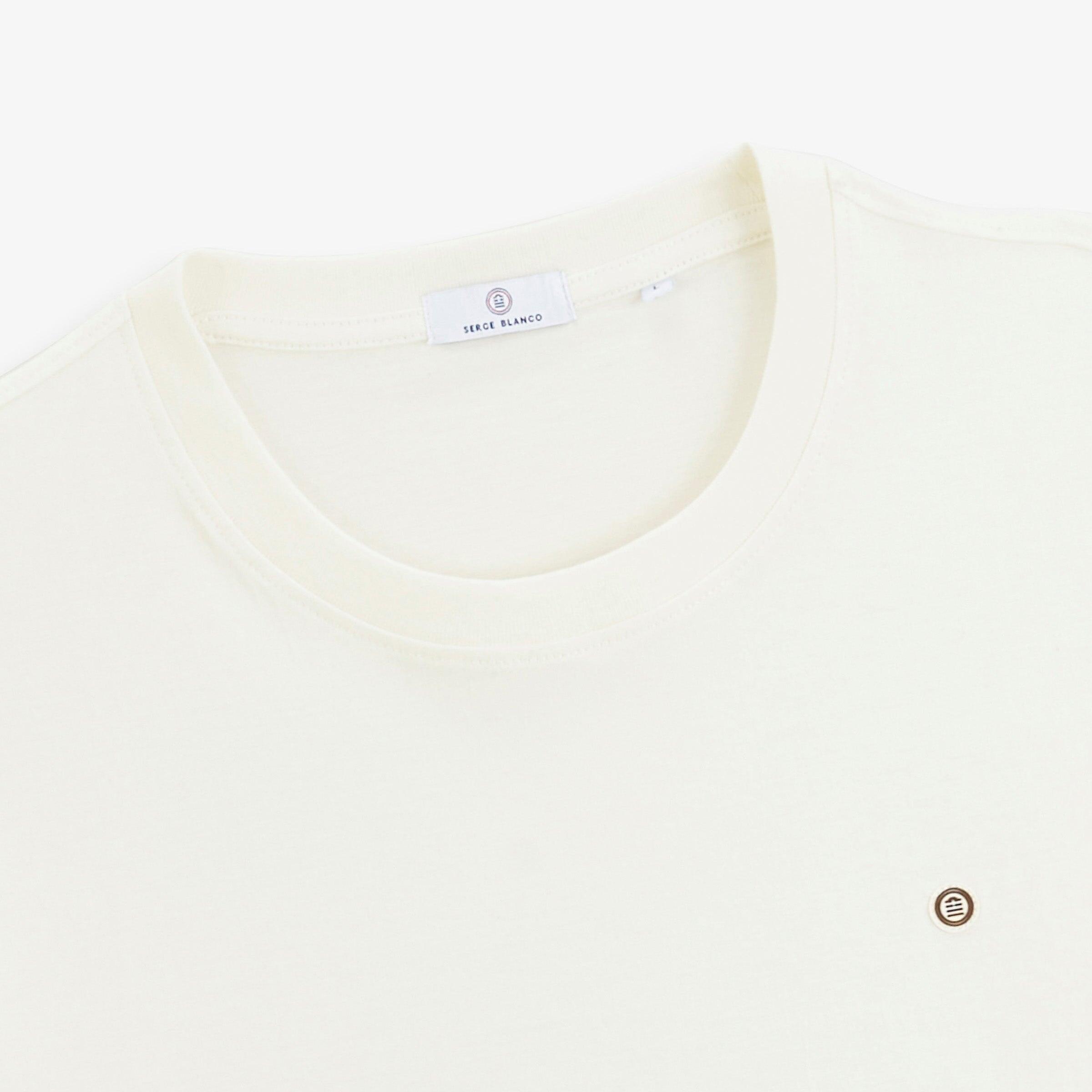 Camiseta de manga corta Théo con estampado en la espalda 3/4