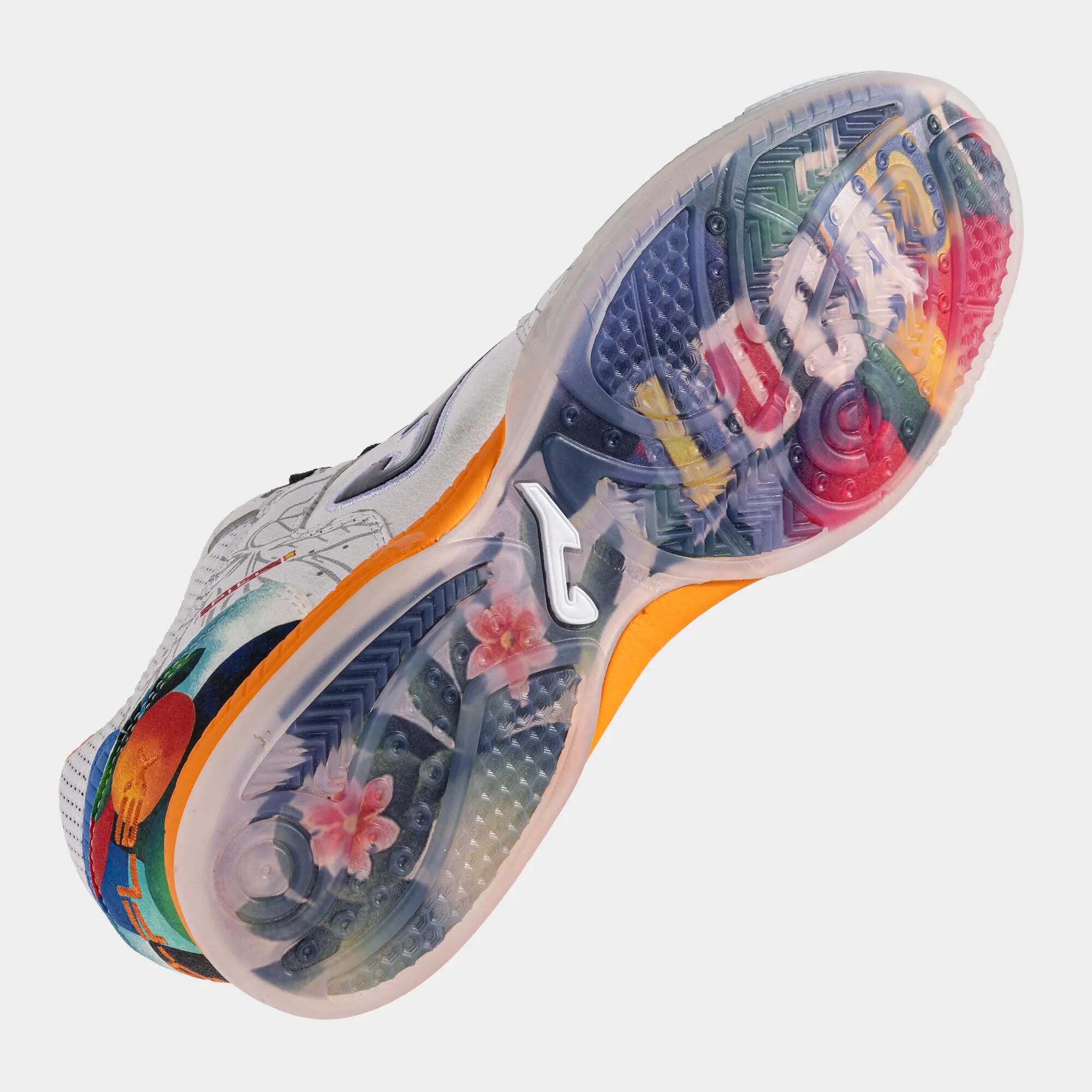 Zapatillas Fútbol Sala Adulto Joma Top Flex 26 IN Blanco 5/5