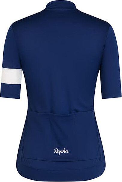 Rapha Core Jersey met korte mouwen voor dames Blauw/Wit 4/6