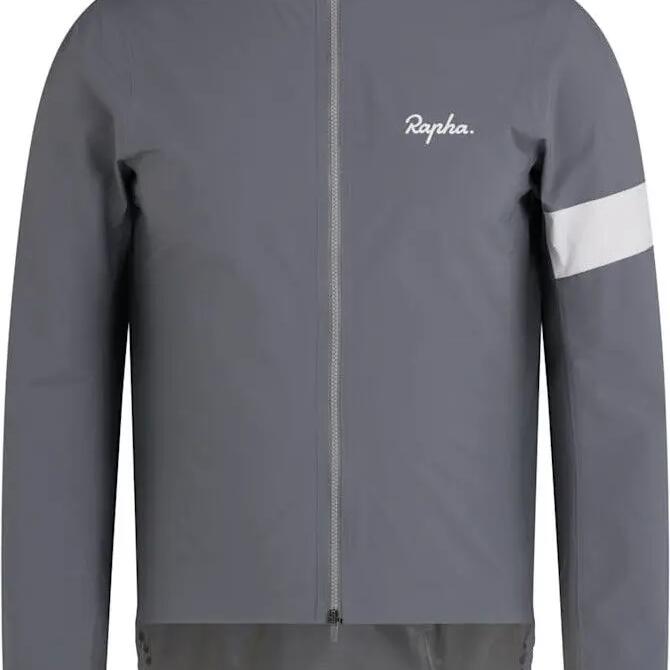 Rapha Core Grey Waterproof Jacket for Men
