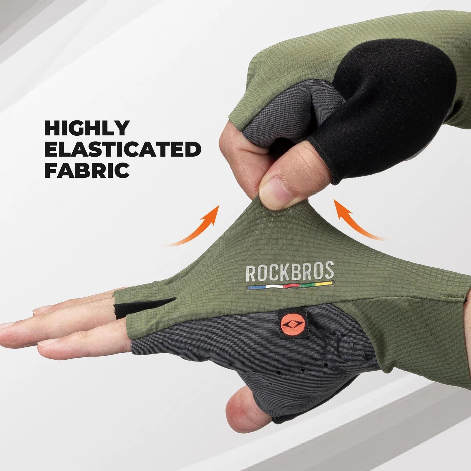 ROCKBROS Road to Sky Fingerlose Rennrad Handschuhe 3/6