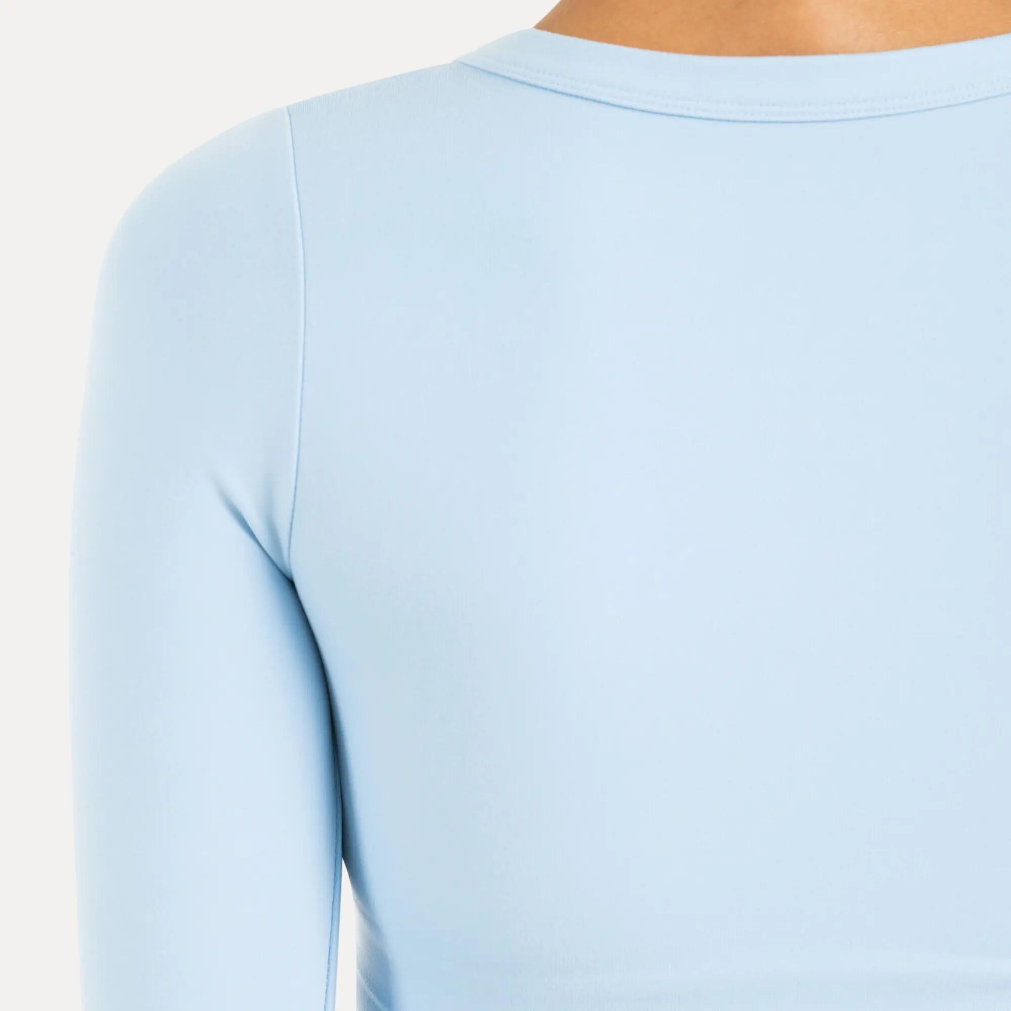 Damen Crop Longsleeve Niora Hellblau 6/6