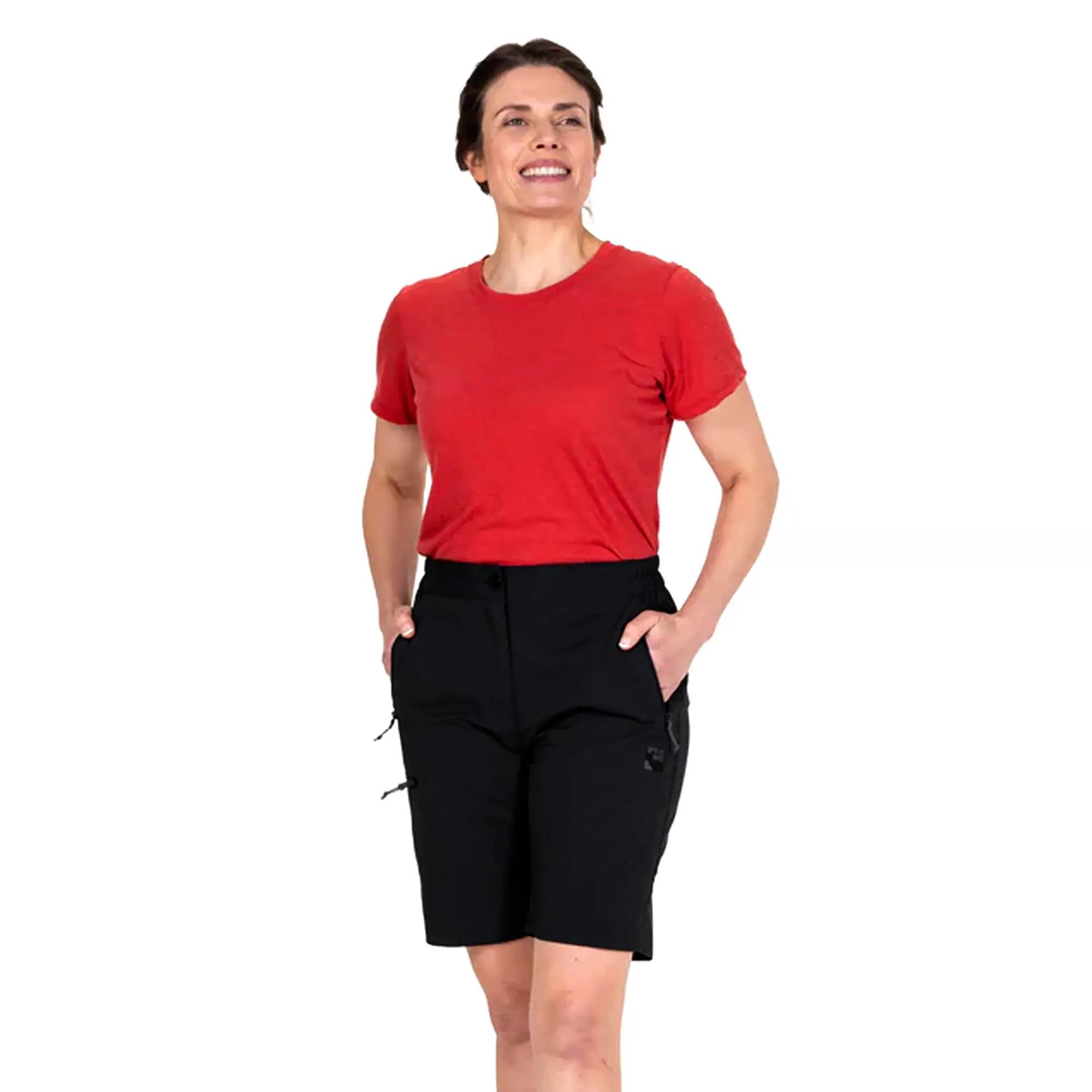 Sprayway - Short randonnée femme déperlant longueur genou poches zippées 4/5