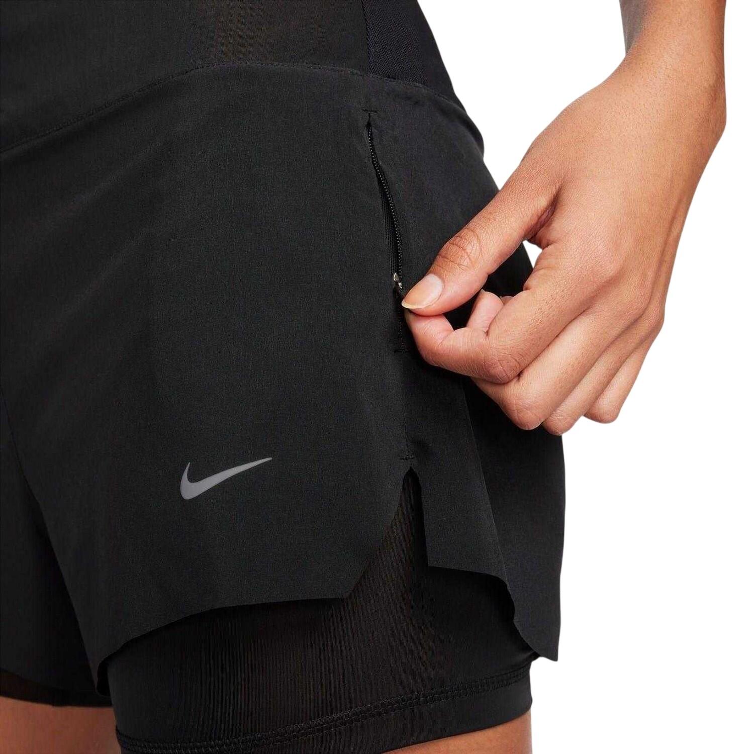 Short De Course FIT SWIFT Femme (Noir) 3/3