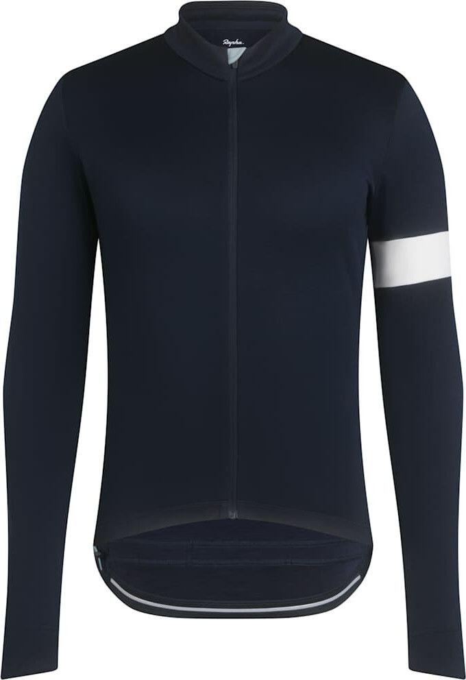 Maillot Manches Longues Rapha Classic Bleu Foncé Homme 5/6