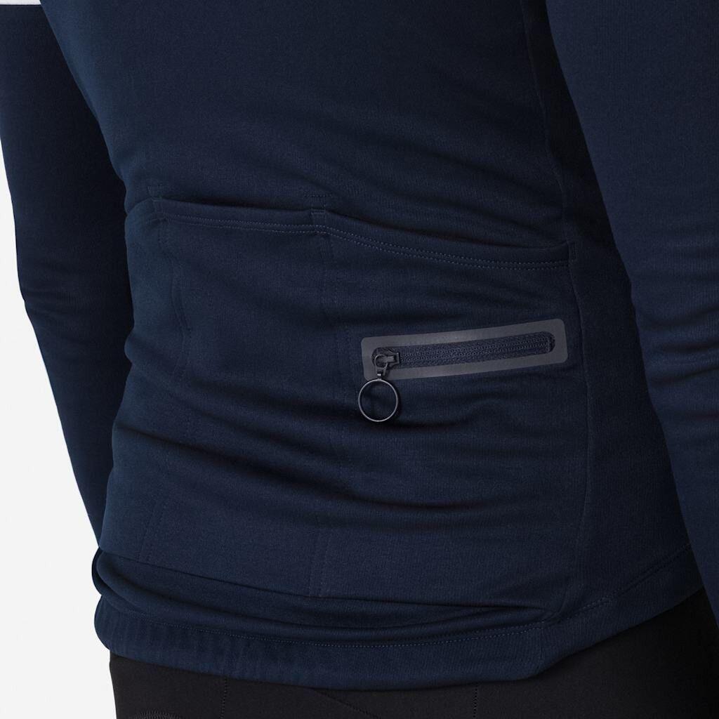 Maillot Manches Longues Rapha Classic Bleu Foncé Homme 4/6