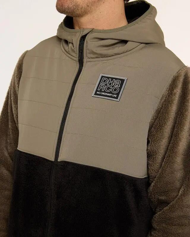 Dharco Sherpa Giacca termica nero marrone 5/7