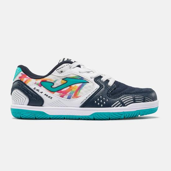 Zapatillas Fútbol Sala Niños Joma Sala Max Jr 26 IN Marino