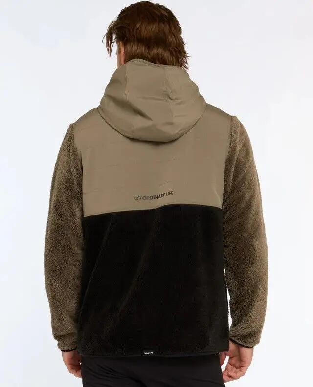 Dharco Sherpa Giacca termica nero marrone 2/7
