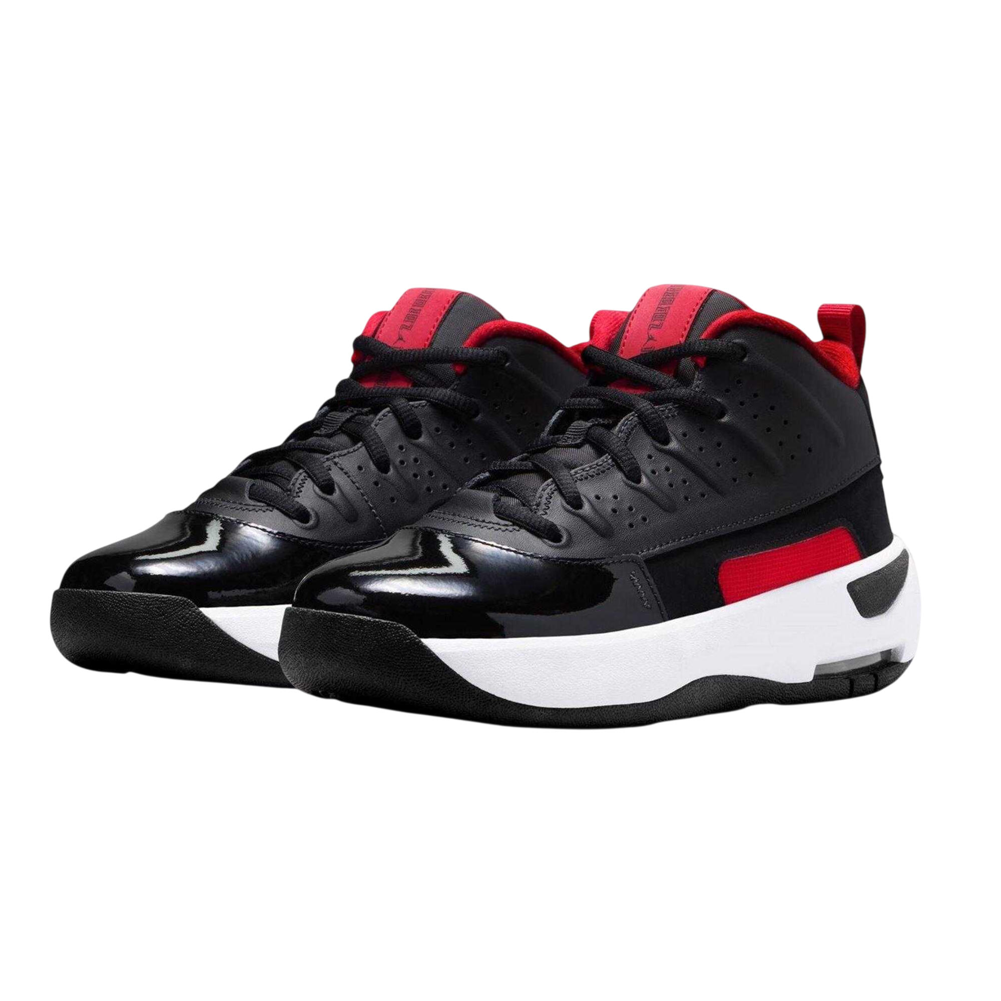 Scarpe Da PallacanestroBambini Nike Air Jordan Max Aura 7 Nero Rosso 4/4