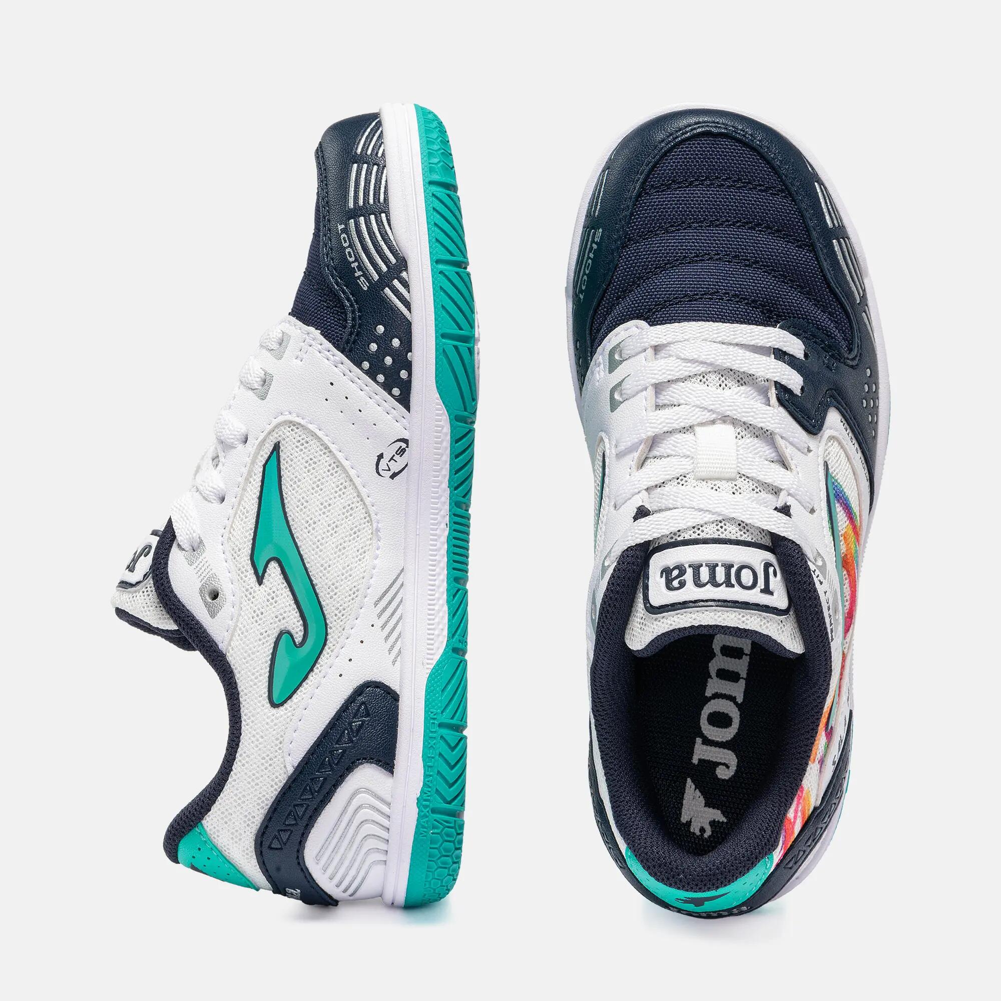 Zapatillas Fútbol Sala Niños Joma Sala Max Jr 26 IN Marino 4/6