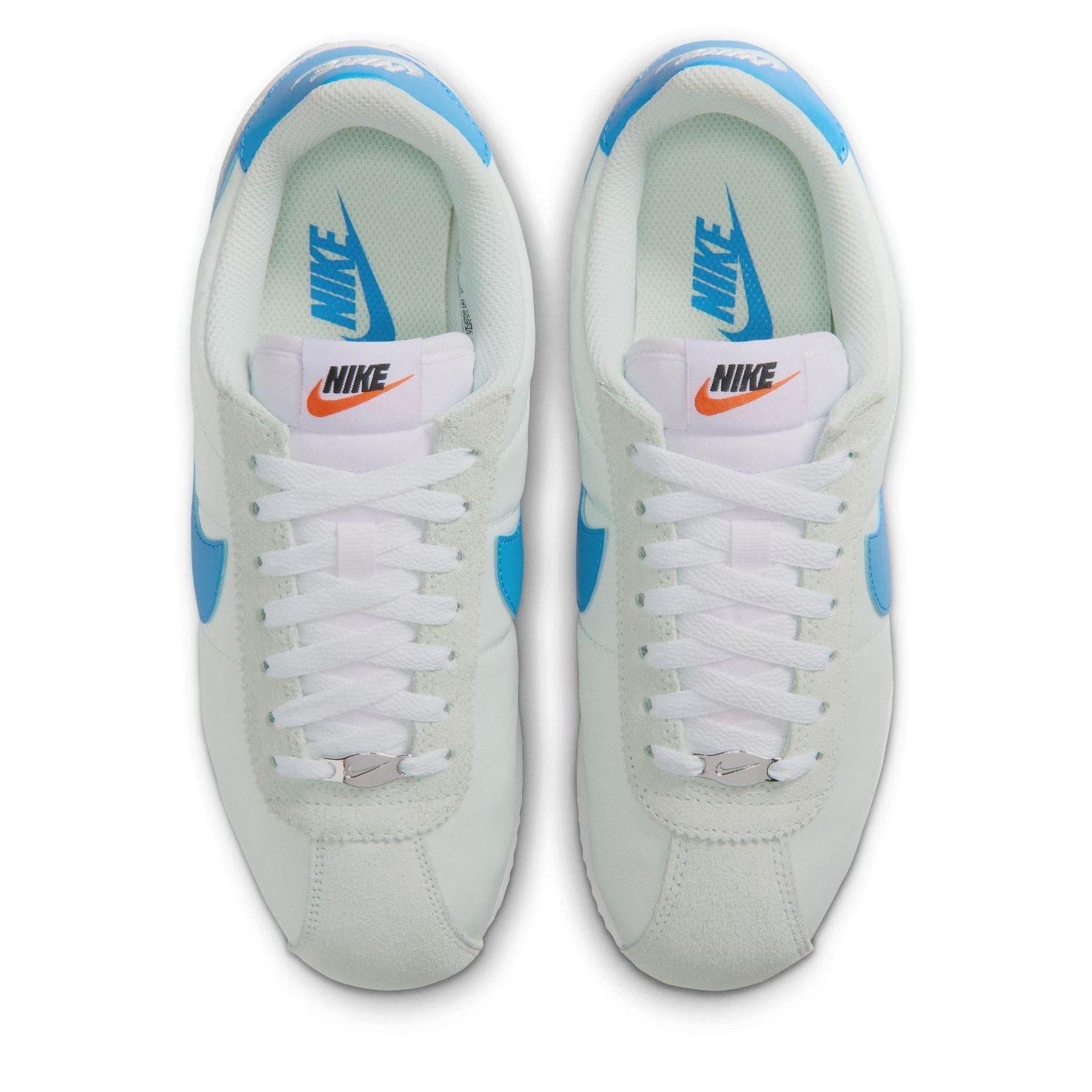 Scarpe Sportive Pelle ScamosciataDonna Nike Cortez Orzo Verde 4/4
