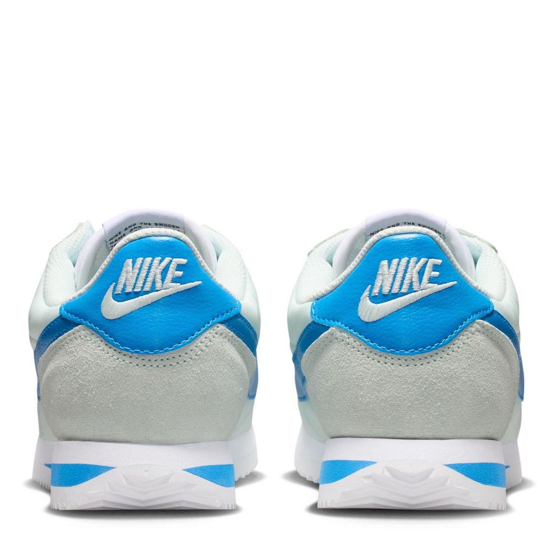 Scarpe Sportive Pelle ScamosciataDonna Nike Cortez Orzo Verde 3/4