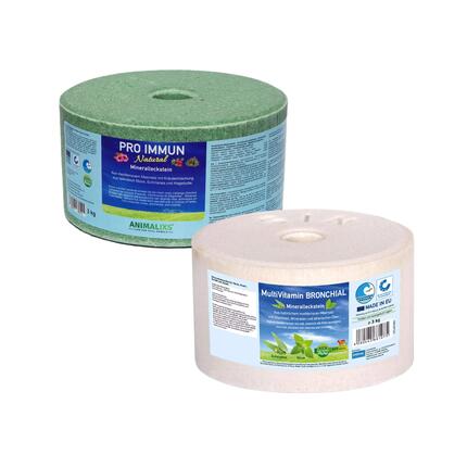 Luchtwegen Bundel, 2x 3 kg, met MultiVitamin Bronchial en Pro Immun Natural