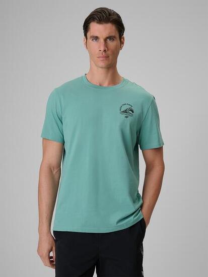 T-shirt bawełniany męski 4F 4FRSS26TTSHM4296
