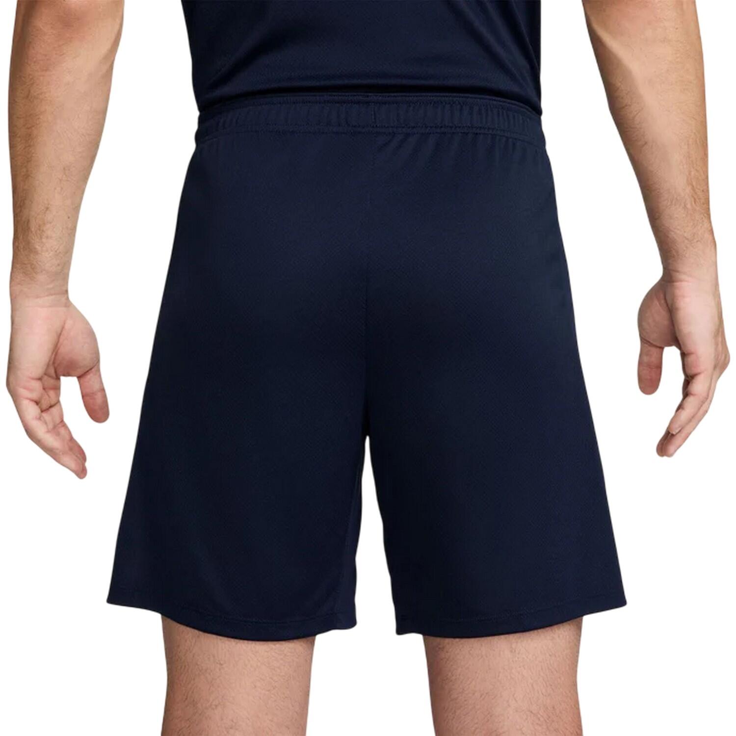 Mens Strike Football Shorts (Obsidian Blue/White) 2/3