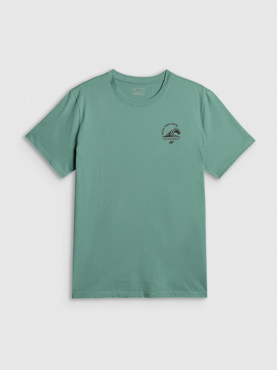 T-shirt bawełniany męski 4F 4FRSS26TTSHM4296 6/7
