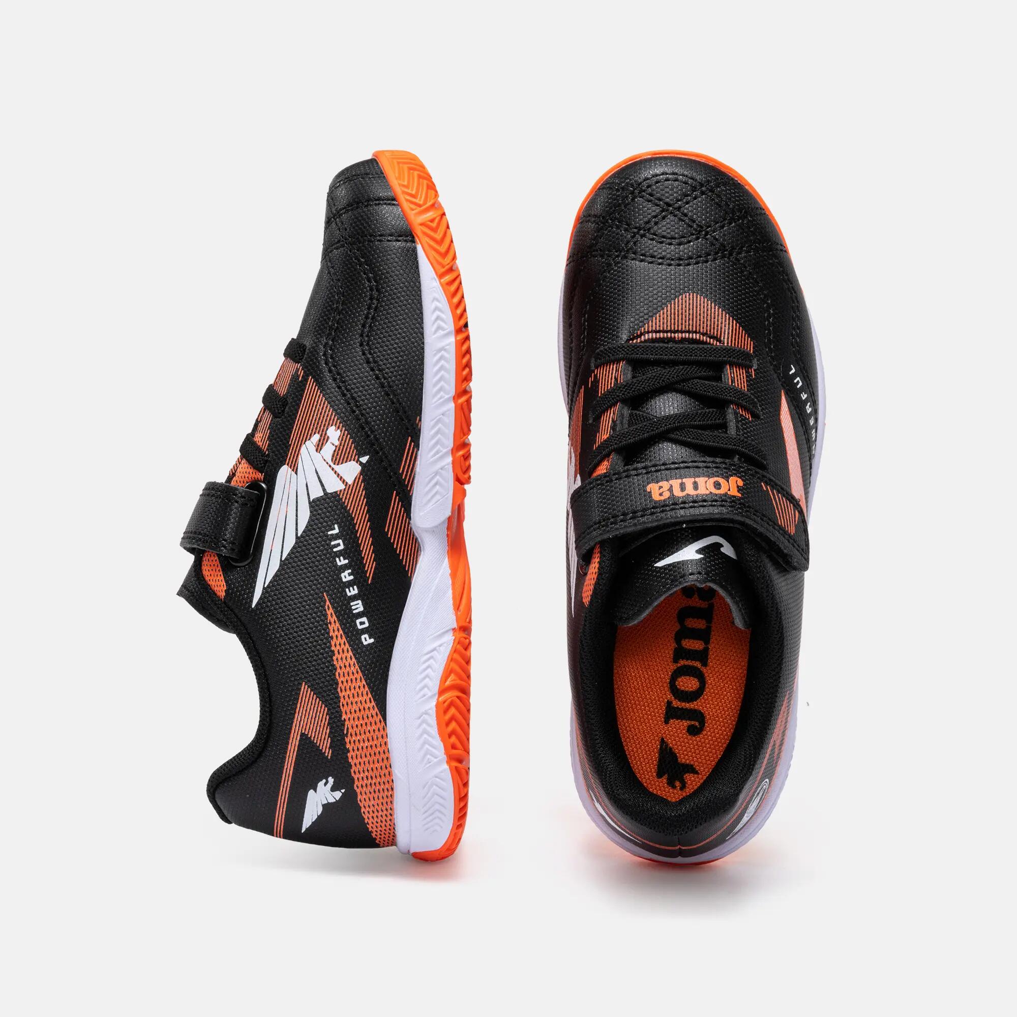 Zapatillas Fútbol Sala Niños Joma Powerful Jr 26 IN Negro 4/5