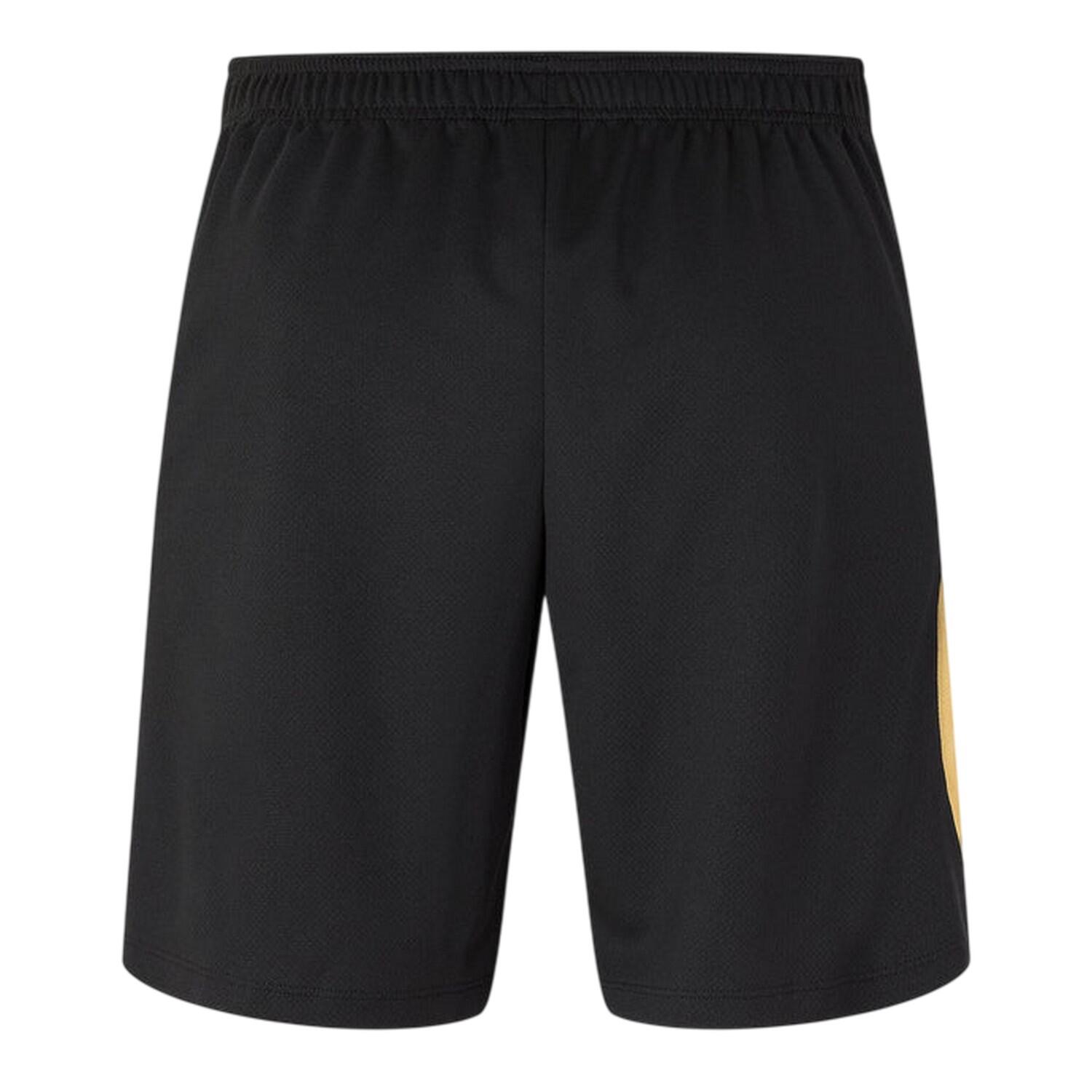Short De Foot STRIKE Homme (Noir / Jaune Or) 2/3