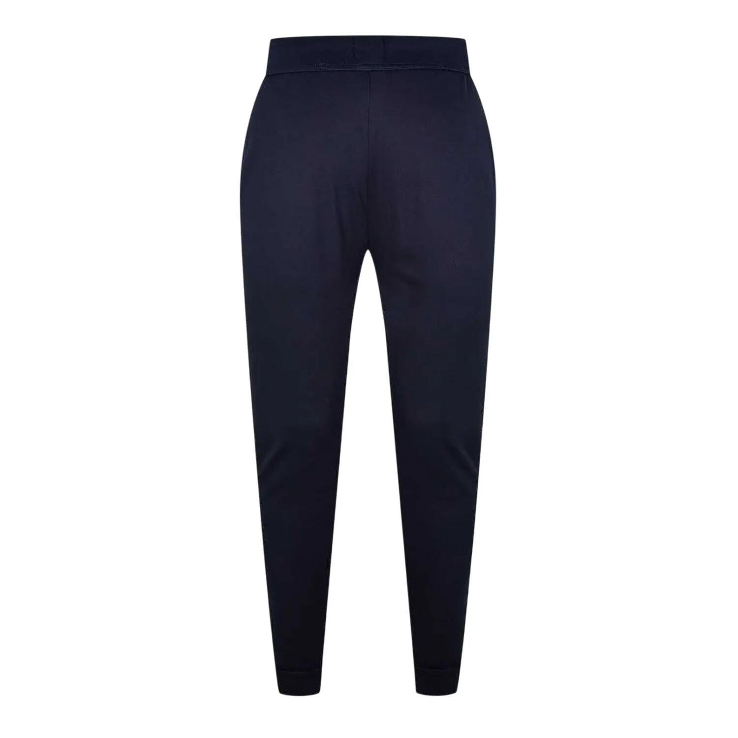 Mens Authentic French Terry Regular Joggers (Navy) 2/4