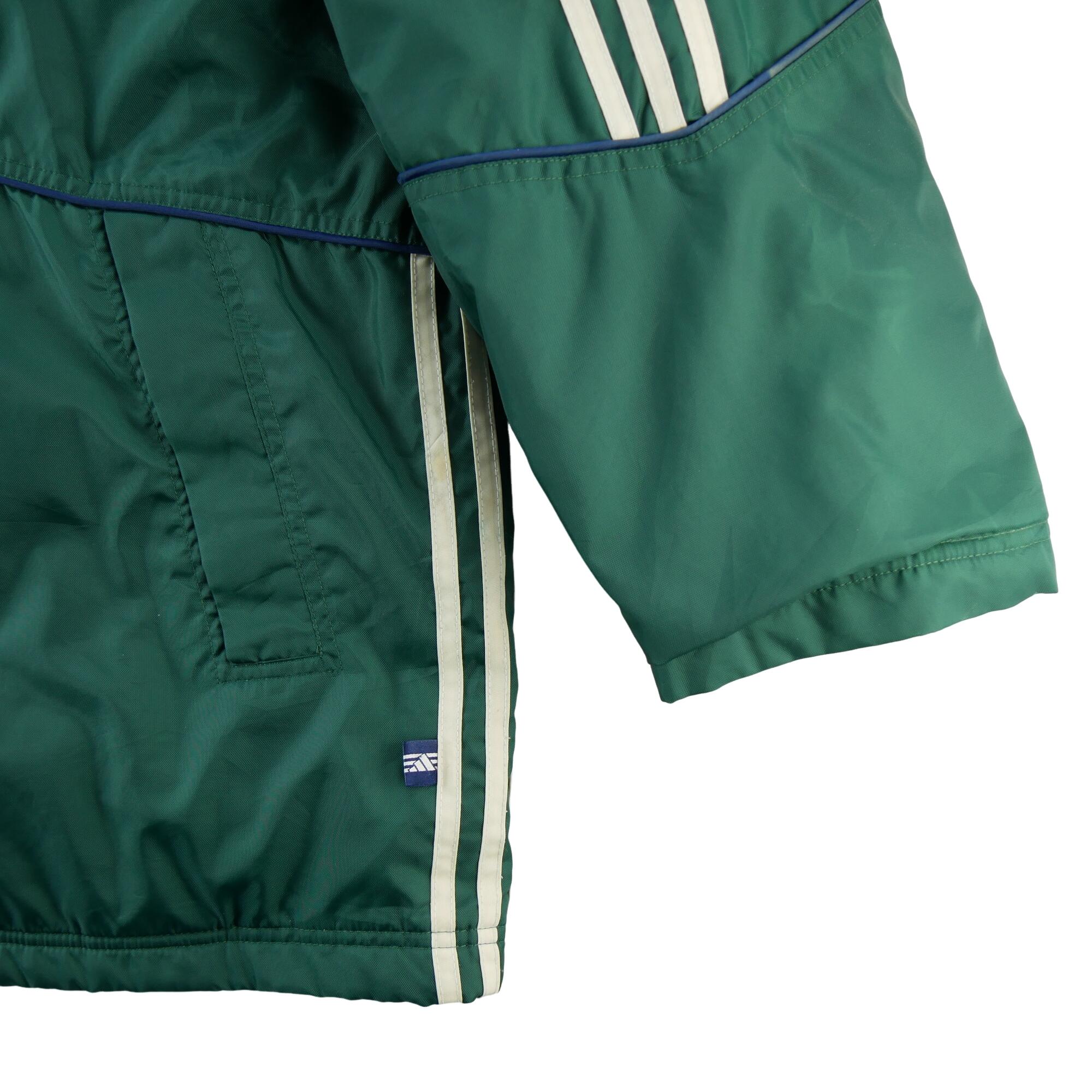 Refurbished - Parka Herren Adidas Vintage Y2K Grün - In sehr gutem Zustand 6/7