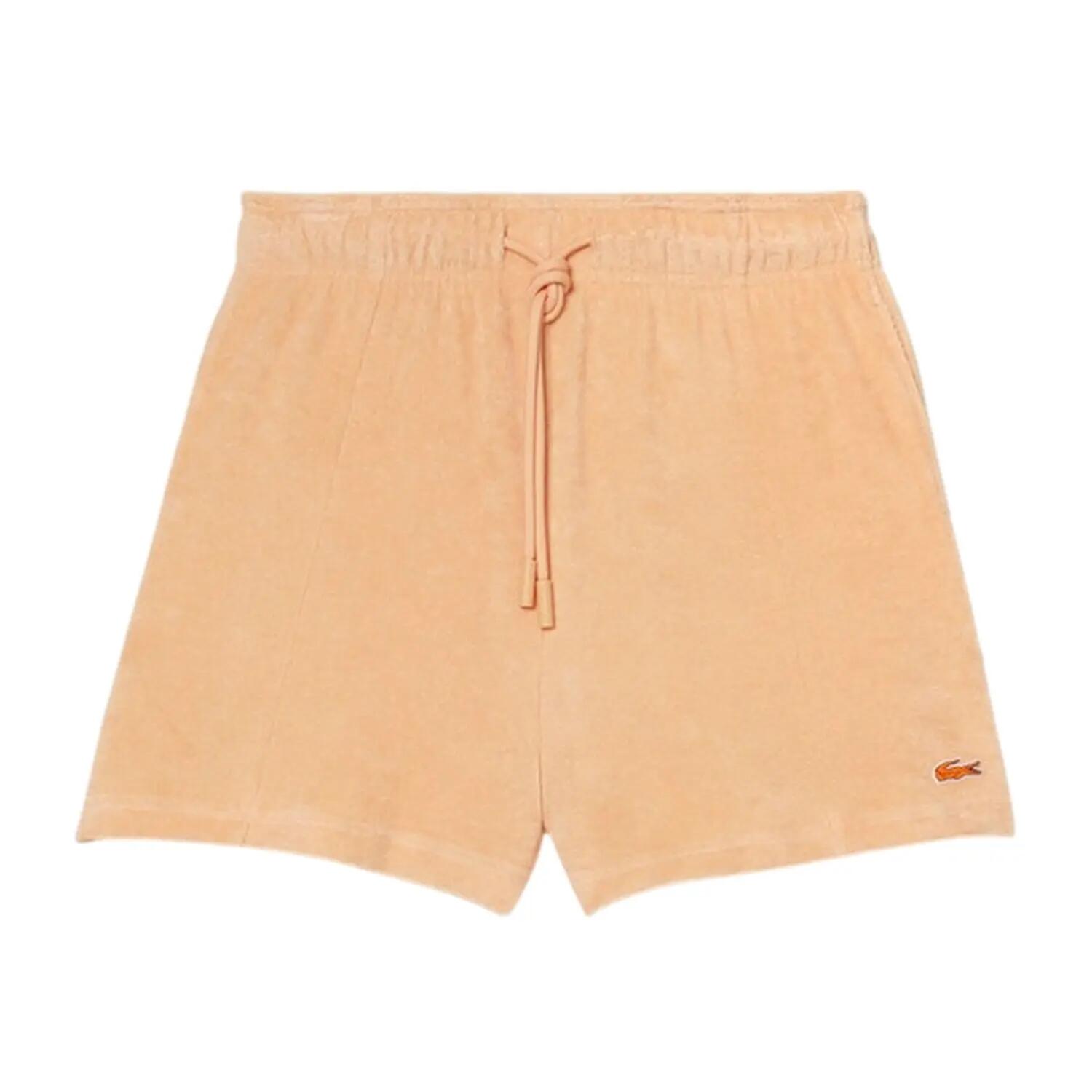 Dames Fleece Shorts (Oranje) 2/5