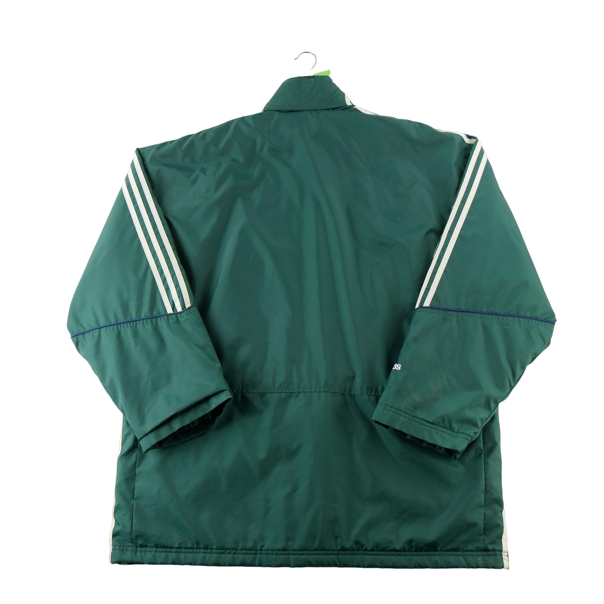 Refurbished - Parka Herren Adidas Vintage Y2K Grün - In sehr gutem Zustand 2/7