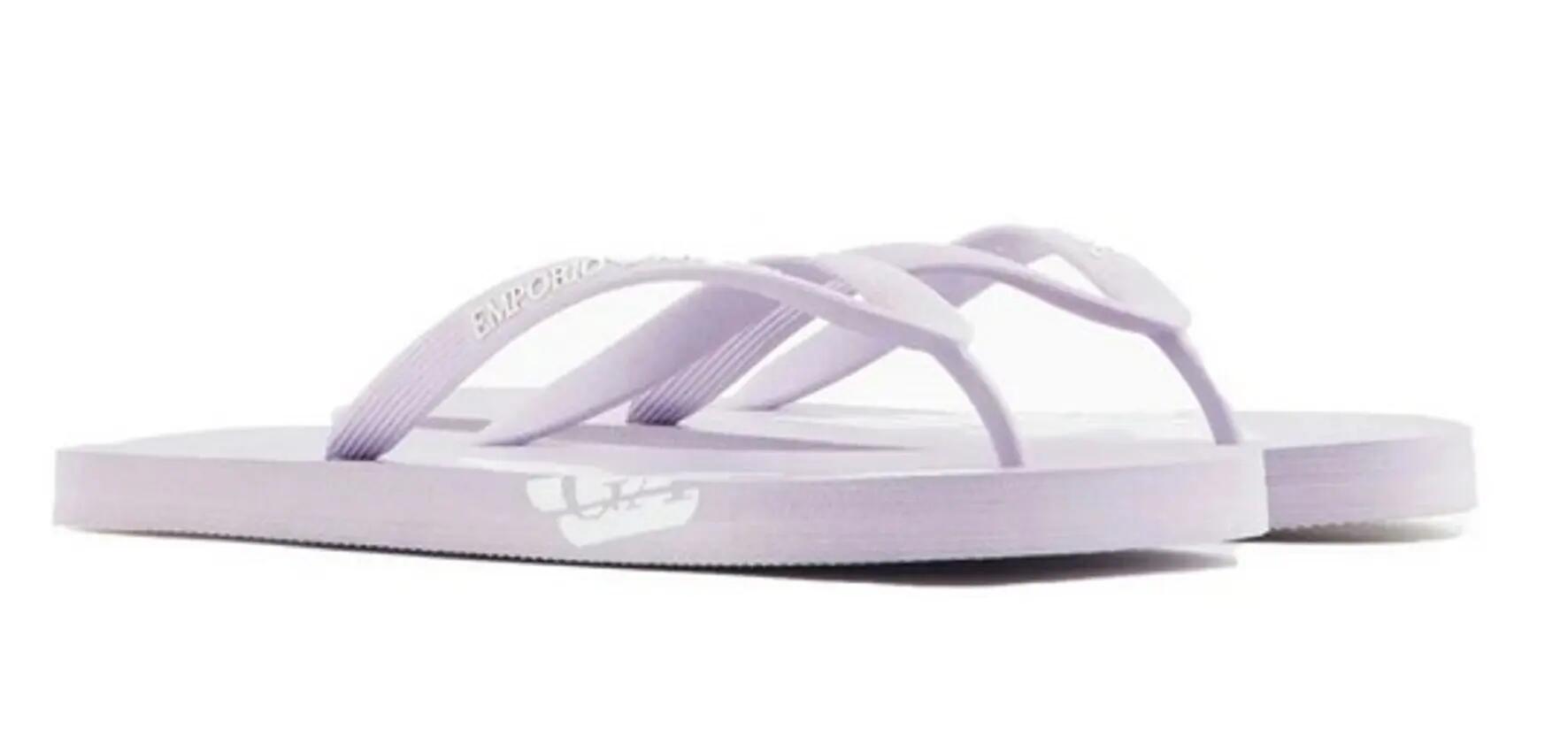ARMANI EXCHANGE Armani Exchange Zehentrenner Slippers purple 2/2
