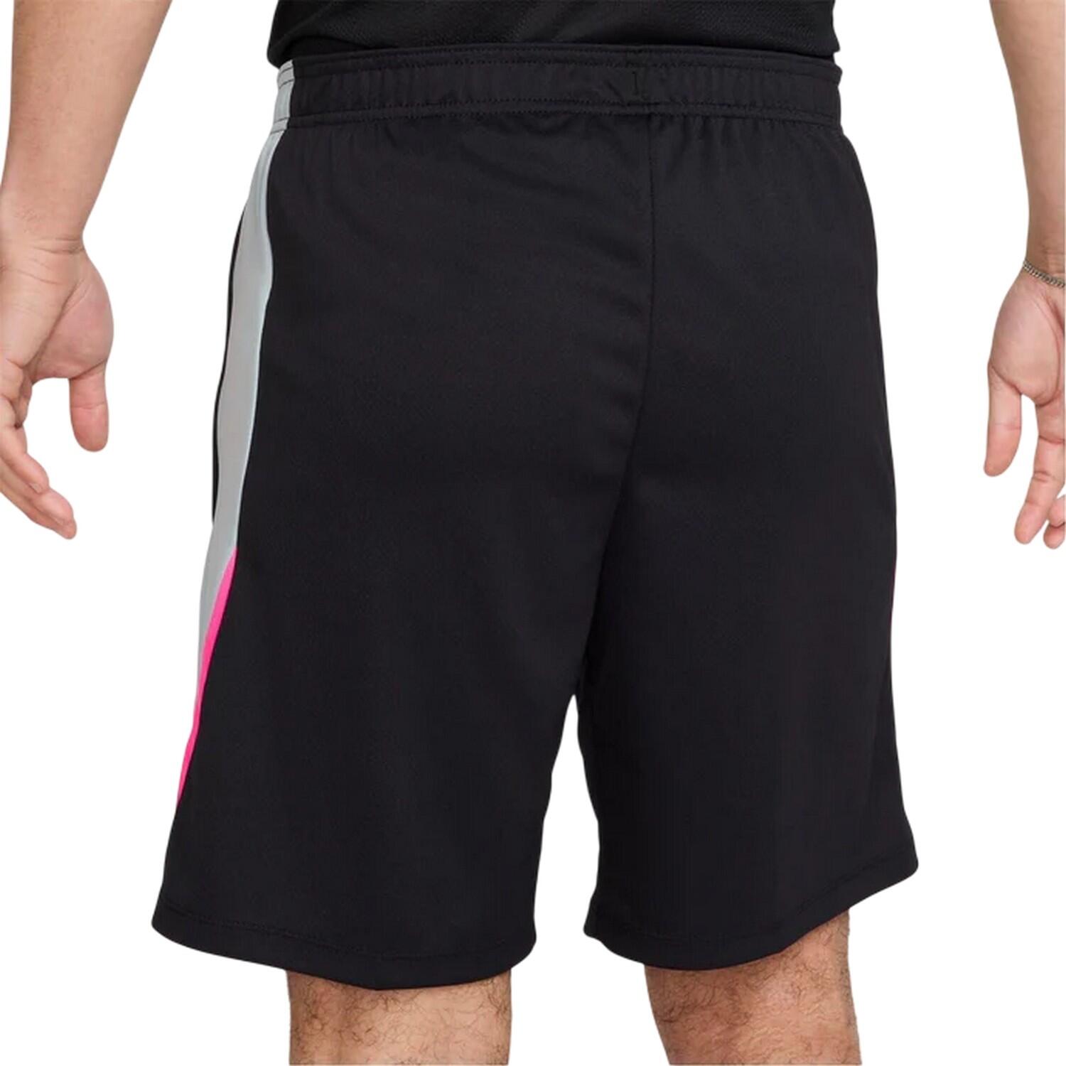 "Strike" Fußballshorts für Herren Schwarz/Pink 2/3